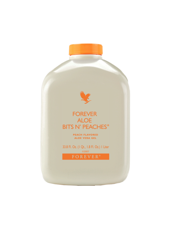 Forever Aloe Bits N' Peaches 1lt.